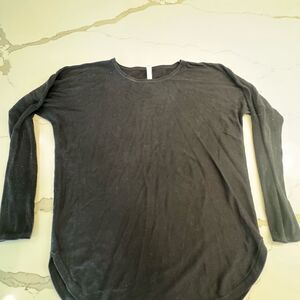 Lululemon Black Long Sleeve sweater Top